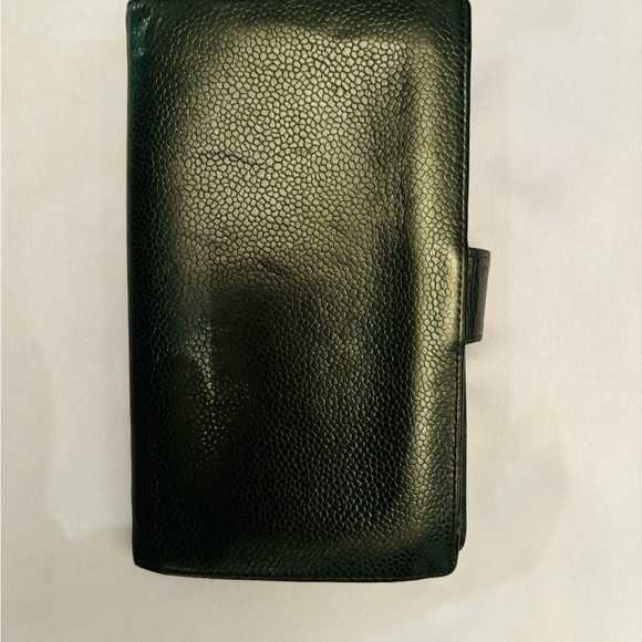 🌙CHANEL Timeless CC Caviar long Wallet ~ 7 x 4, pre-loved, Authentic - Picture 9 of 16